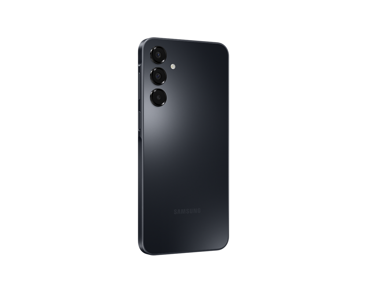 Samsung Galaxy A16 Black, back, angled