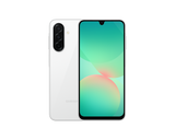 Samsung Galaxy A26 5G White, front and back