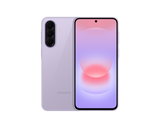 Samsung Galaxy A37 5G Awesome Lavender, front and back