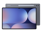 Samsung Galaxy Tab S10 Ultra Moonstone Gray, front and back