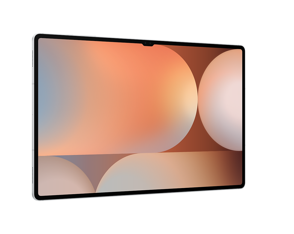 Samsung Galaxy Tab S10 Ultra Platinum Silver, front angled