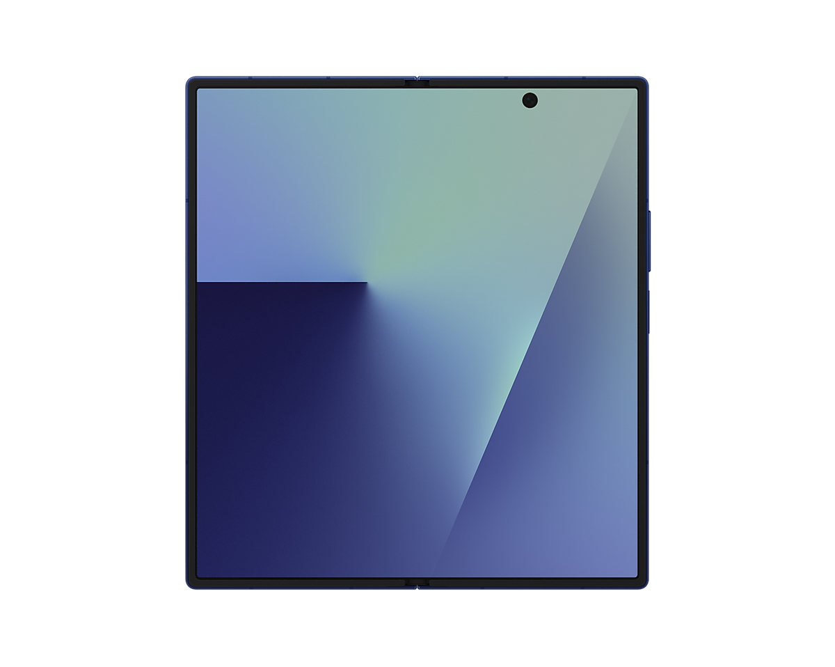 Samsung Galaxy Z Fold 7 Blue Shadow, unfolded, main screen