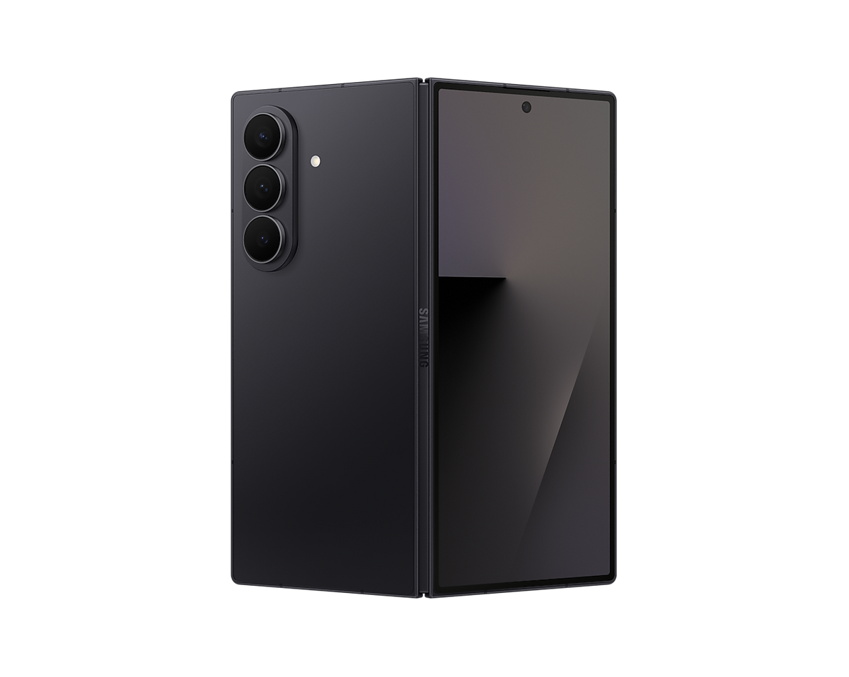 Samsung Galaxy Z Fold 7 Jetblack, front and back