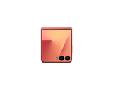 Samsung Galaxy Z Flip 7 Coralred, folded, cover screen