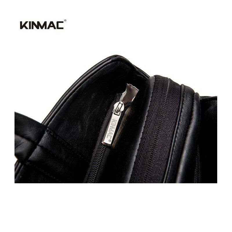 Luxury Quality KINMAC Laptop Bag KMC470-71, Premium Material, 3 Compartments, Water & Scratch-Resistant