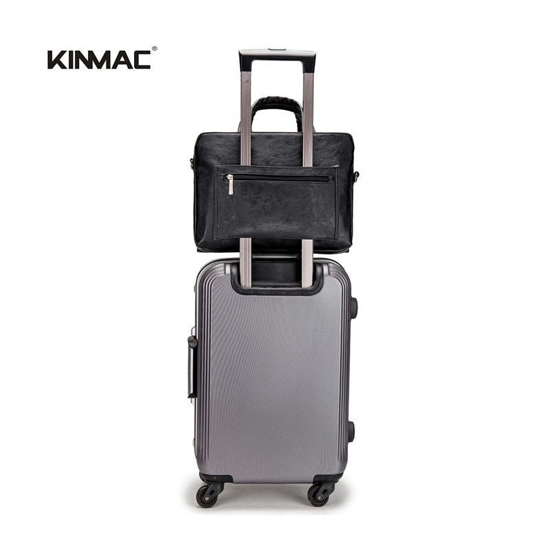 Luxury Quality KINMAC Laptop Bag KMC470-71, Premium Material, 3 Compartments, Water & Scratch-Resistant