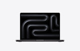 MacBook Pro 14-inch M5 Space Black, front open
