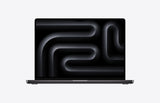 MacBook Pro 16-inch M5 Pro Space Black, front open