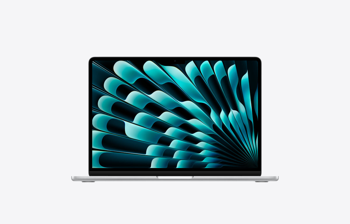 MacBook Air 13-inch M5 Silver, front open