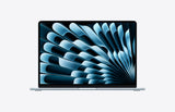 MacBook Air 15-inch M5 Sky Blue, front open