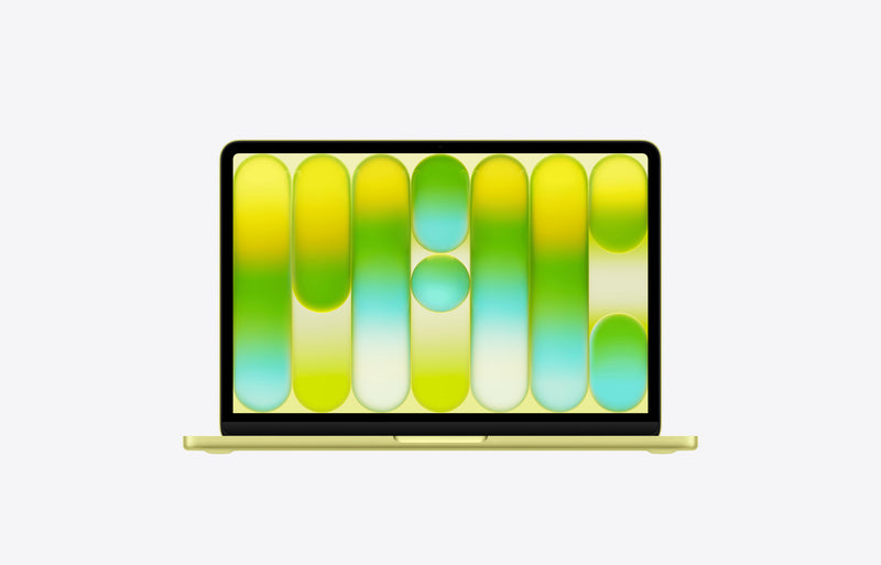 MacBook Neo 13-inch Citrus, front open