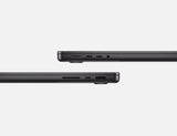 MacBook Pro 14-inch M5 Pro Space Black, side ports close-up