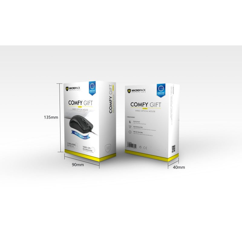 Micropack Comfy Gift M-100, USB Wired Mouse
