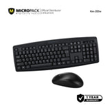 Micropack KM-203W Classic Wireless Combo Keyboard & Mouse