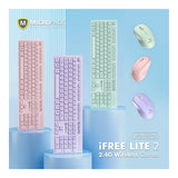 Micropack KM-237W Wireless Combo Keyboard & Mouse, Comfortable Design