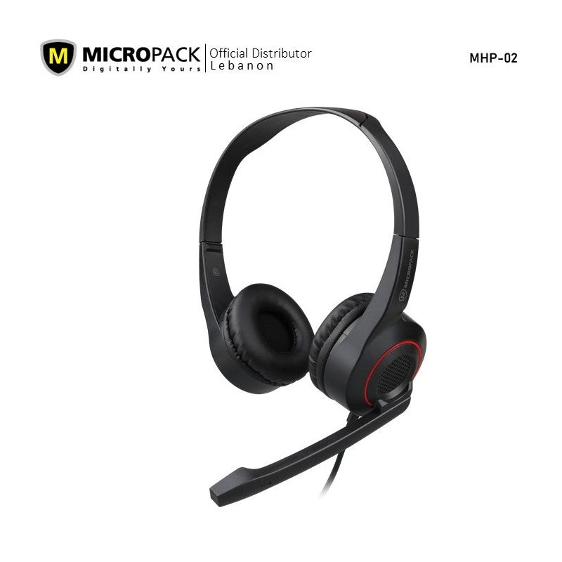 Micropack MHP-02 Chat & Stereo USB Computer Headset