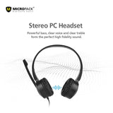 Micropack MHP-02 Chat & Stereo USB Computer Headset