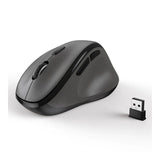 Micropack MP-V01W Silent, 1600Dpi, Ergonomic Wireless Mouse, Maximum Comfort Reduce palm fatigue when use for long time Gray