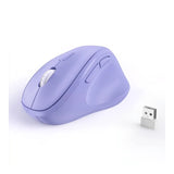 Micropack MP-V01W Silent, 1600Dpi, Ergonomic Wireless Mouse, Maximum Comfort Reduce palm fatigue when use for long time Purple
