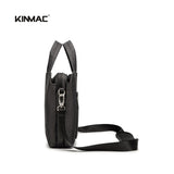 Professional KINMAC Laptop Bag KMC 468-69: Premium PU Leather, Water-Resistant, 3-Compartment Storage