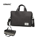 Professional KINMAC Laptop Bag KMC 468-69: Premium PU Leather, Water-Resistant, 3-Compartment Storage