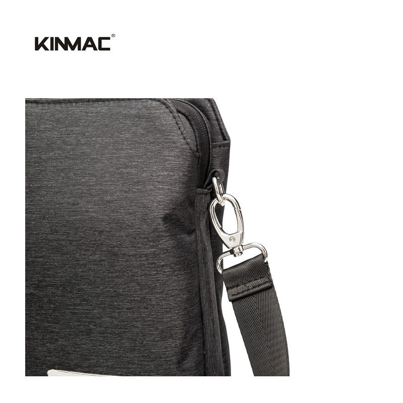 Professional KINMAC Laptop Bag KMC 468-69: Premium PU Leather, Water-Resistant, 3-Compartment Storage