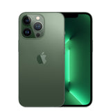 iPhone 13 Pro - Open Box Alpine Green, back and front