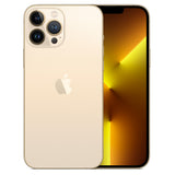 iPhone 13 Pro Max - Open Box Gold, back and front
