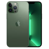 iPhone 13 Pro Max - Open Box Alpine Green, back and front