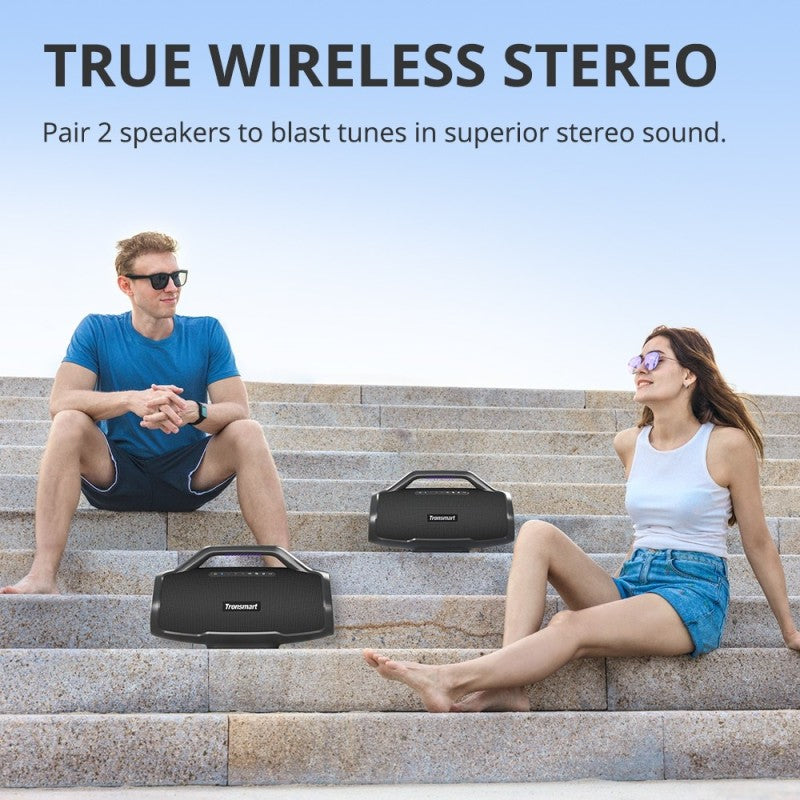 Tronsmart Bang Max 130W Portable Party Speaker With Built in Power bank and Customized LED, up to 24 hours playtime