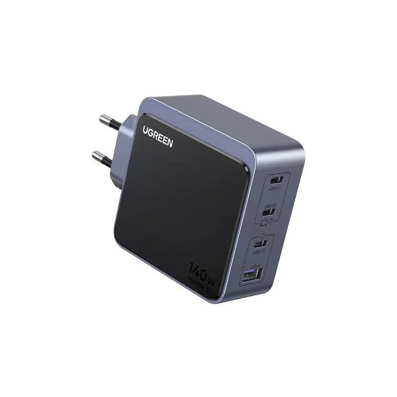 UGREEN 140W GaN Tech, 4 Ports Charger for Phones, Tablets, Laptops & MacBooks with Smart power adjustment - X570 45575