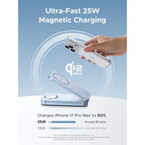 UGREEN 25W Qi2 Magflow 3in1 Wireless Charger, Fast Charging for iPhones & Apple Watch, Ultra-Compact Travel Station - W757 65901