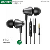 UGREEN 3.5mm Earbuds, Wired Earphones with Microphone and Volume Control, Noise Isolation, Powerful Bass - EP105 35753