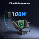 UGREEN 4-in-1 USB-C Hub – 4K@60Hz HDMI, 100W PD, Foldable Stand - CM801 35590