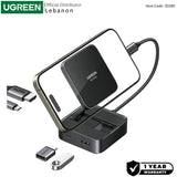 UGREEN 4-in-1 USB-C Hub – 4K@60Hz HDMI, 100W PD, Foldable Stand - CM801 35590