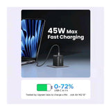 UGREEN 45W Dual-Port USB-A + USB-C Smart & Fast Charger for Phones, Tablets & Ipads - X525 65057