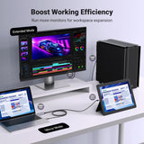 UGREEN 4K@60Hz Active HDMI to USB C Adapter Cable 2M with USB Power Unidirectional HDMI to Thunderbolt - CM773 35984A