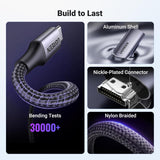 UGREEN 4K@60Hz Active HDMI to USB C Adapter Cable 2M with USB Power Unidirectional HDMI to Thunderbolt - CM773 35984A