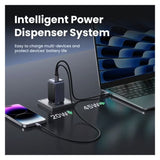 UGREEN 65W GaN Tech Chip, Triple Port Charger for Phones, Tablets, Ipads, Laptops & MacBooks - X553 35042