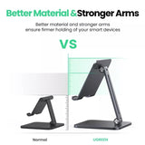 UGREEN Aluminum Alloy Tablet & ipad Pro Holder, Support Devices Up to 12.9 Inch, Durable & Stable Structure - LP134 40393