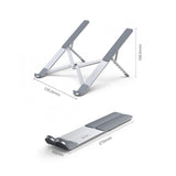 UGREEN Aluminum Laptop Stand Riser, Multiangle, Adjustable, Foldable & Ergonomic Design + Free Pocket - LP451 40289