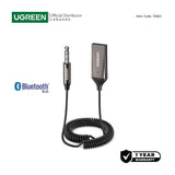 UGREEN Aux to Bluetooth 5.0 Adapter for Car and Speaker, with Mic - CM309 70601