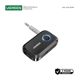 UGREEN Car & Home Bluetooth 5.3 Receiver Audio Adapter, Built-In Microphone, Built-in Battery up to 15 Hours - CM596 90748