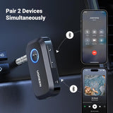 UGREEN Car & Home Bluetooth 5.3 Receiver Audio Adapter, Built-In Microphone, Built-in Battery up to 15 Hours - CM596 90748