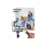 UGREEN Dual Function Selfie Stick & Tripod with Bluetooth Remote, Adjustable Height form 30.5cm to 157cm - LP586 15062