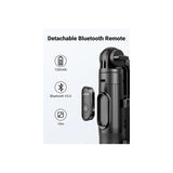 UGREEN Dual Function Selfie Stick & Tripod with Bluetooth Remote, Adjustable Height form 30.5cm to 157cm - LP586 15062