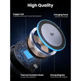 UGREEN Elite 15W Fast Wireless Car Charger, Qi2 Strong Magnetic Mount with LED Light for iPhone - W708 35970