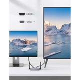 UGREEN HDMI Wireless Extender, 50 Meters Wide Range, HDMI & VGA-Receiver, Support 1080P@60Hz - CM506 50633