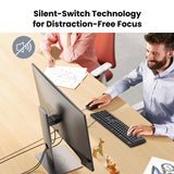 UGREEN High Quality Wired Combo Eng/Arabic Keyboard and Mouse Set - MK330 55915