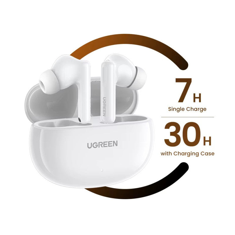 UGREEN HITUNE T6S TWS Hybrid Active Noise Cancellation (ANC) Earbuds – Premium Sound & Noise Cancellation - WS205 45585
